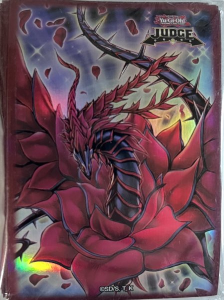 画像1: 【未開封品】JUDGE ブラック・ローズ・ドラゴン/スリーブ (1)