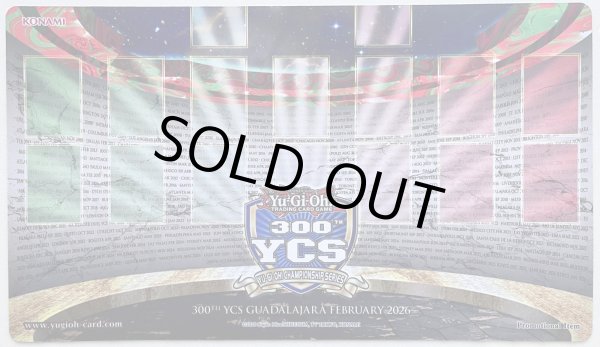 画像1: 特価品！ 300th YCS 緑赤/プレイマット (1)