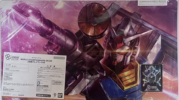 画像1: 【未開封品】ガンダム/プレイマット＆スリーブセット (1)