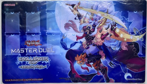 画像1: 【未開封品】MASTER DUEL CHALLNGERCUP 月光舞獅子神姫/プレイマット (1)