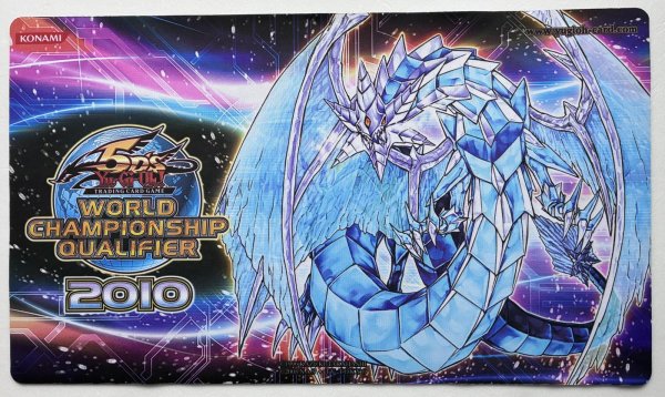 画像1: WCS2010 QUALIFIER 氷結界の龍ブリューナク/プレイマット (1)