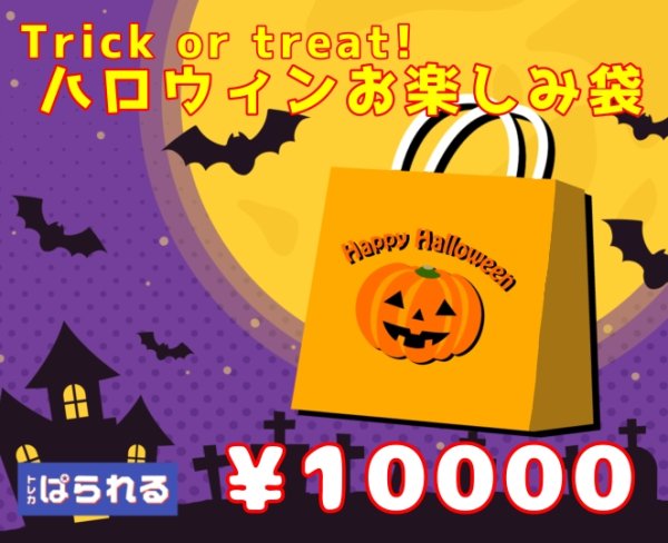 画像1: トリックオアトリート！ ハロウィンお楽しみ袋！ 10000円 (1)