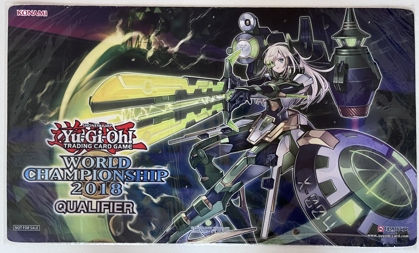 遊戯王　閃刀姫ハヤテ　プレイマット 未開封品】閃刀姫-ハヤテ/プレイマット - トレカぱられる